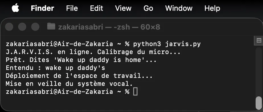 Assistant macOS (J.A.R.V.I.S.)