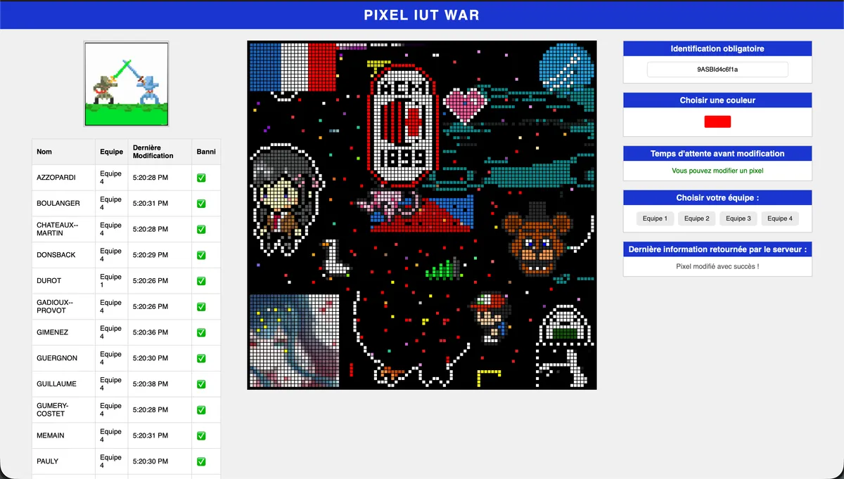 Pixel IUT War